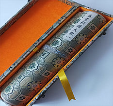 南溪书画装裱案例